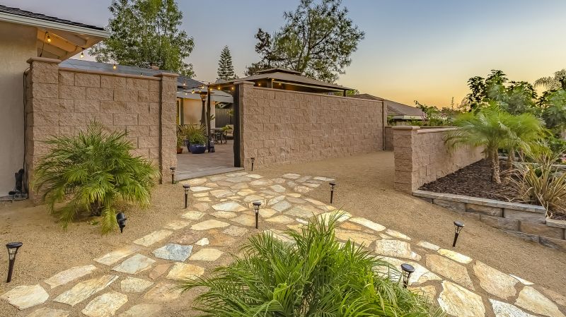 Patio Path Installation