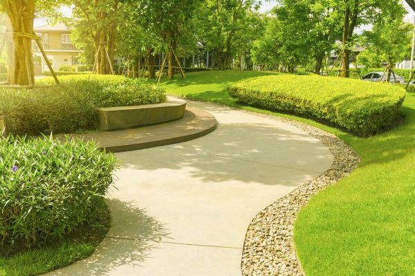 Cement Walkway Installation in Fairfield