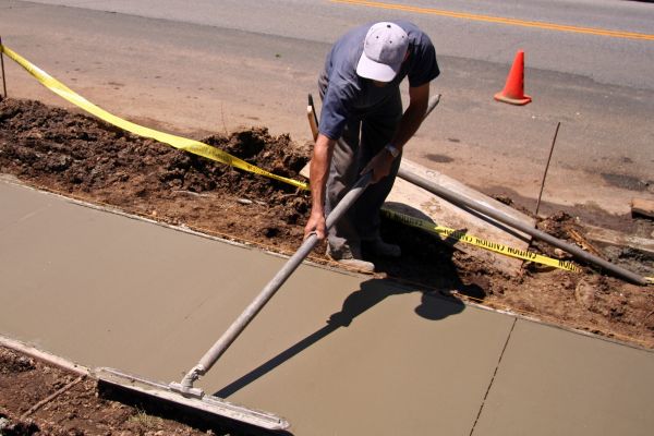 Sidewalk Cementing in Fairfield