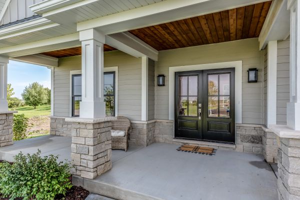 Concrete Porch Construction in Fairfield