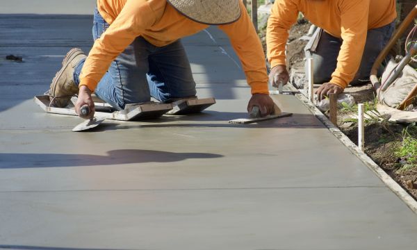 Cement Pad Construction in Fairfield