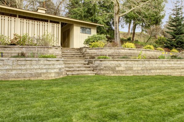 Retaining Wall Construction in Fairfield