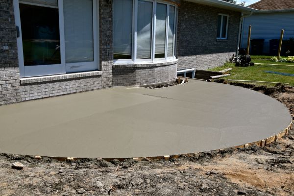 Deck Concrete Construction in Fairfield