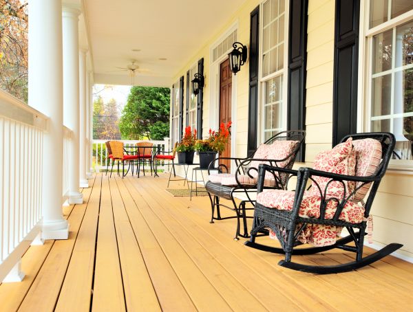 Front Porch Renovation in Fairfield