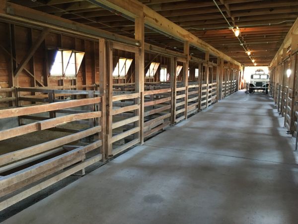 Barn Slab Construction in Fairfield