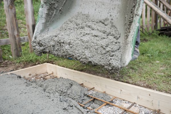Yard Concrete Pouring in Fairfield