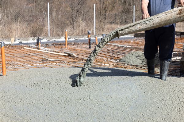 Pole Barn Slab Pouring in Fairfield