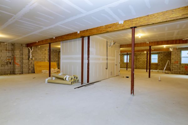 Basement Slab Installation in Fairfield