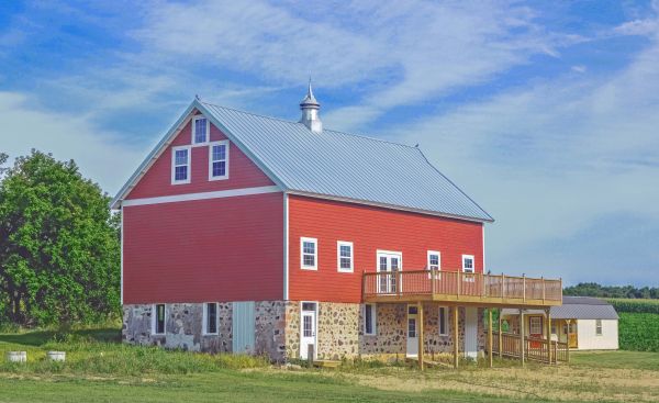 Barn Foundation Pouring in Fairfield