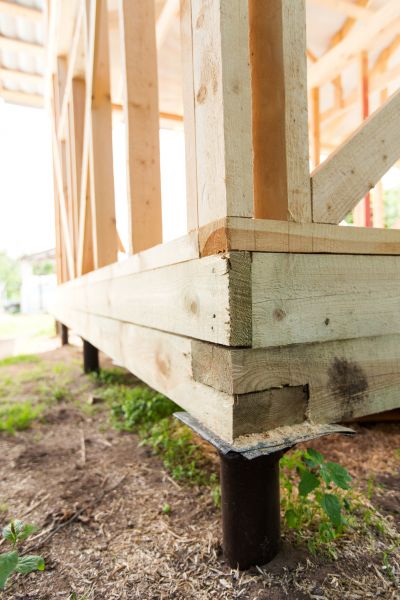 Barn Footing Construction in Fairfield