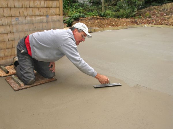 Porch Slab Installation in Fairfield