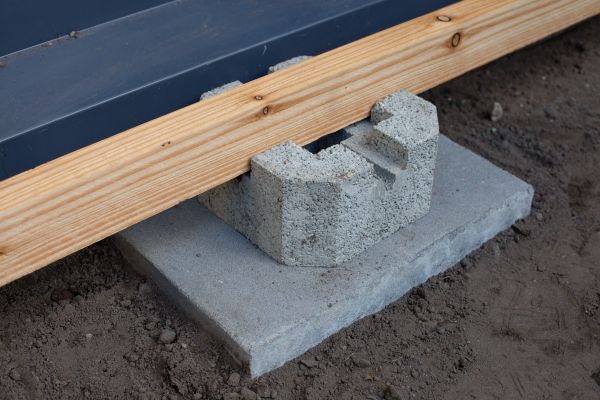 Deck Footing Construction in Fairfield