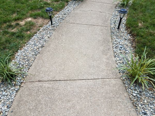 Cement Path Construction in Fairfield