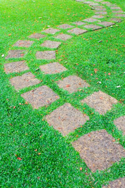 Backyard Pathway Construction in Fairfield